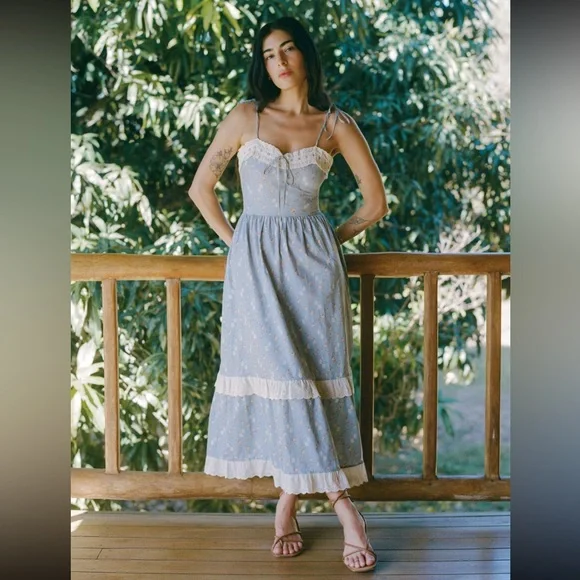 Christy Dawn Emma in Pansy Blues - Small - Picture 1 of 3